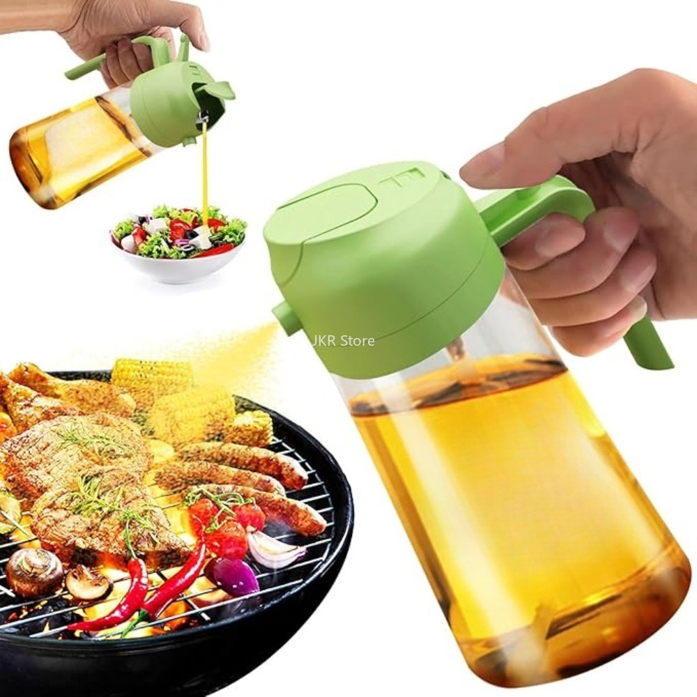 Camping Cooking Oil - 2-in-1 olijfolie spuitfles dispenser grote capaciteit
