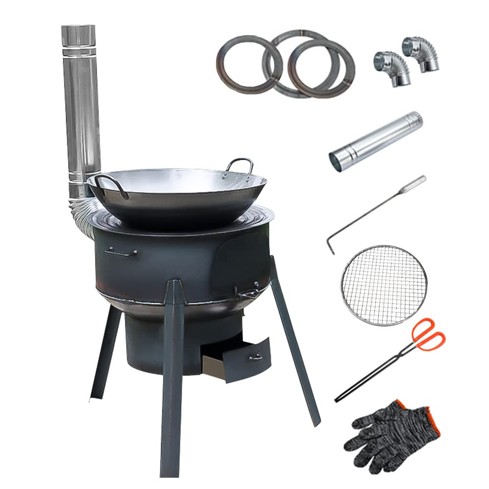 Camping Cooking Hot Plate - 43Cm Draagbare Afneembare Buiten Kooktoestel Verplaatsbare