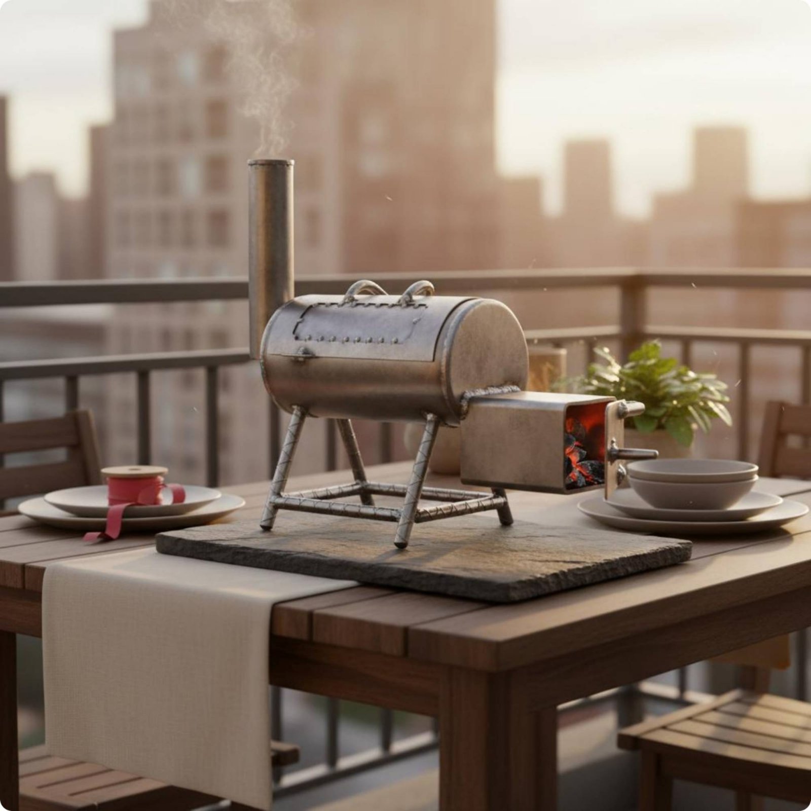 Camping Cooking Gifts - Mini Grill Cadeau-idee Draagbare Barbecue Grill