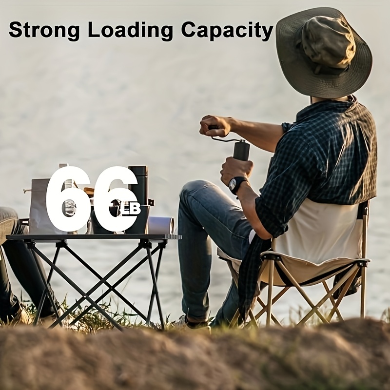 Camping Cooking Equipment - Draagbare opvouwbare campingbijzettafel, multifunctioneel strandpicknickbureau voor
