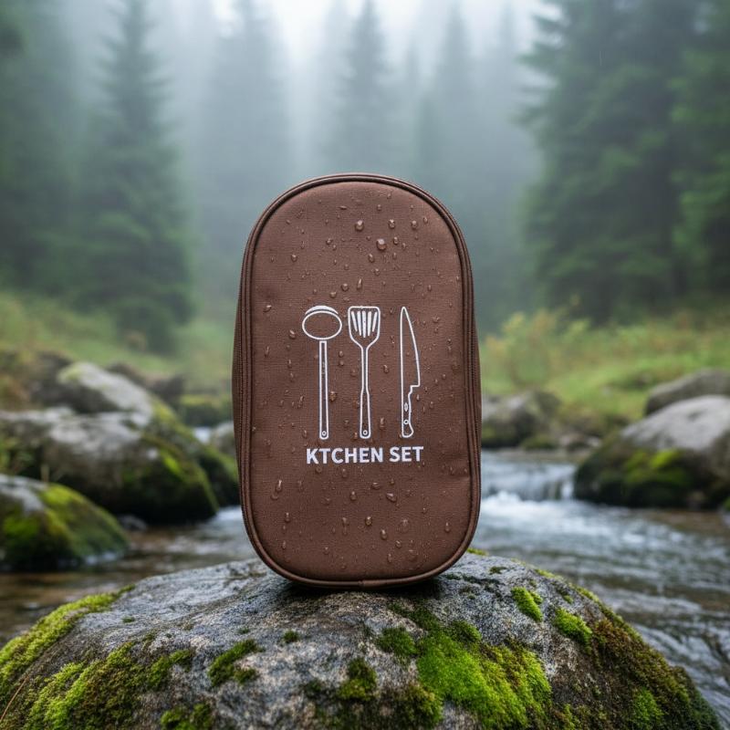 Camping Cooking Utensil Organizer - Kooktas voor buiten Campingopbergtas Draagbare opbergtas