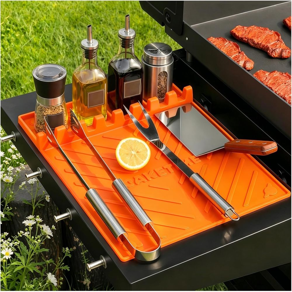 Camping Cooking Bbq - Siliconen grillmatten of accessoires voor grillplaten
