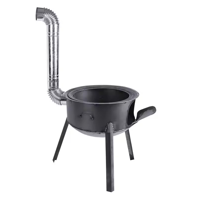 Camping Cooking Hot Plate - 48 cm draagbare afneembare buitenkooktoestel beweegbare