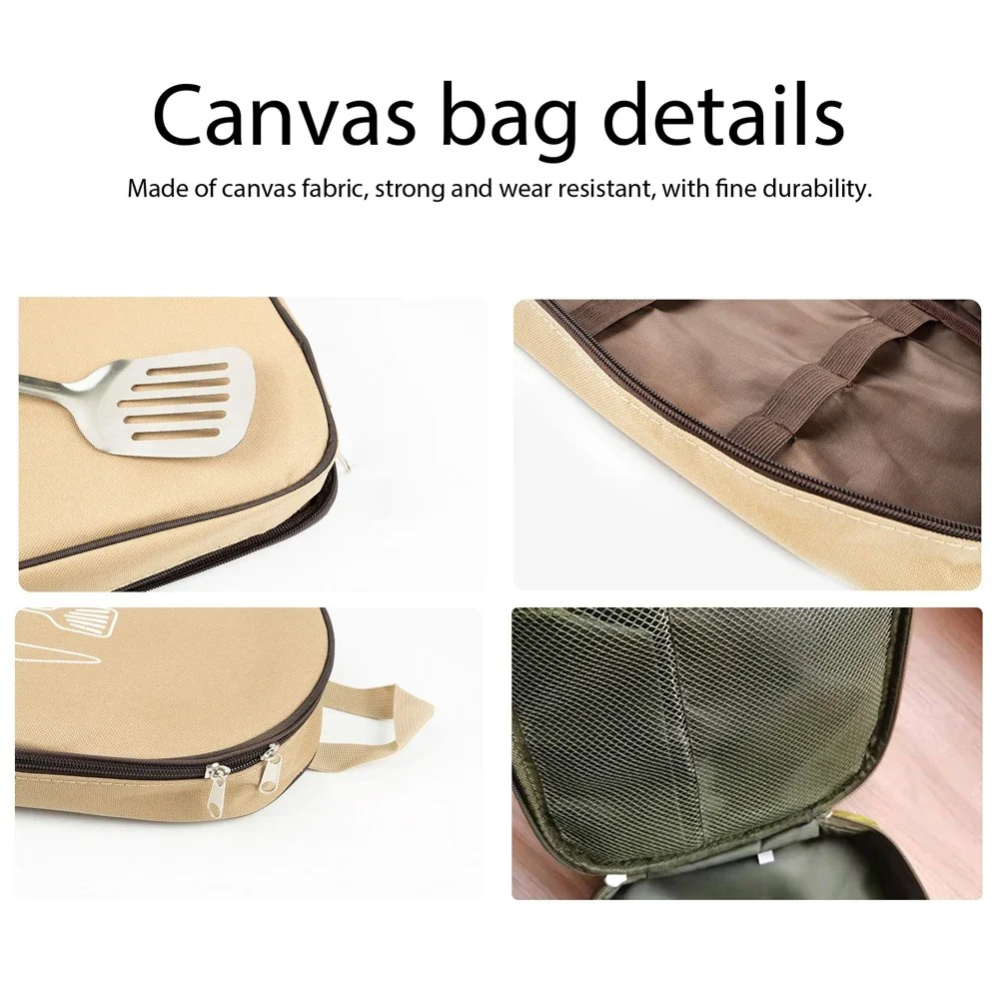 Draagbare kooktas voor buiten  - Camping Cooking Utensil Organizer recensie en prijs