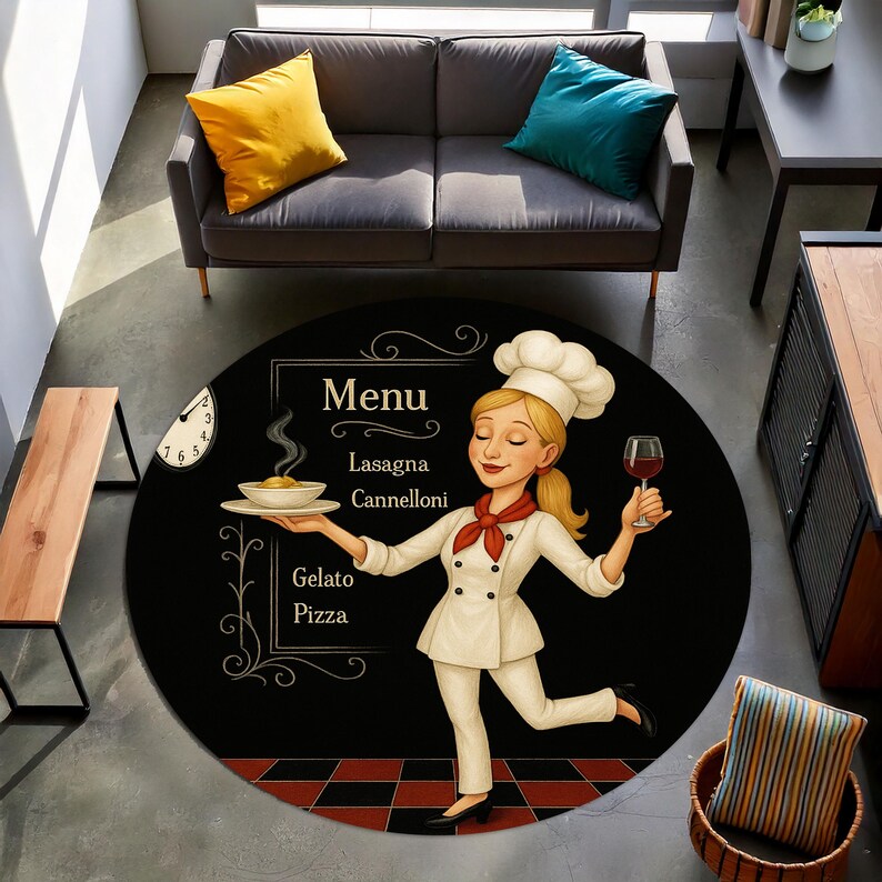Blonde chef-kok rond keukentap - Camping Cooking Gifts recensie en prijs