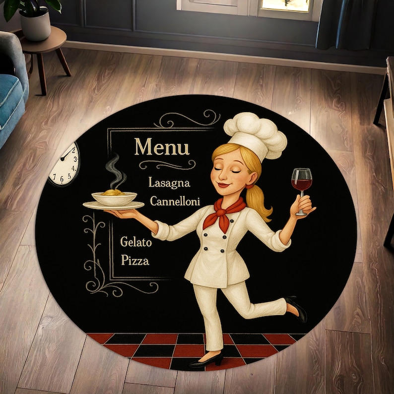 Blonde chef-kok rond keukentap - Camping Cooking Gifts recensie en prijs