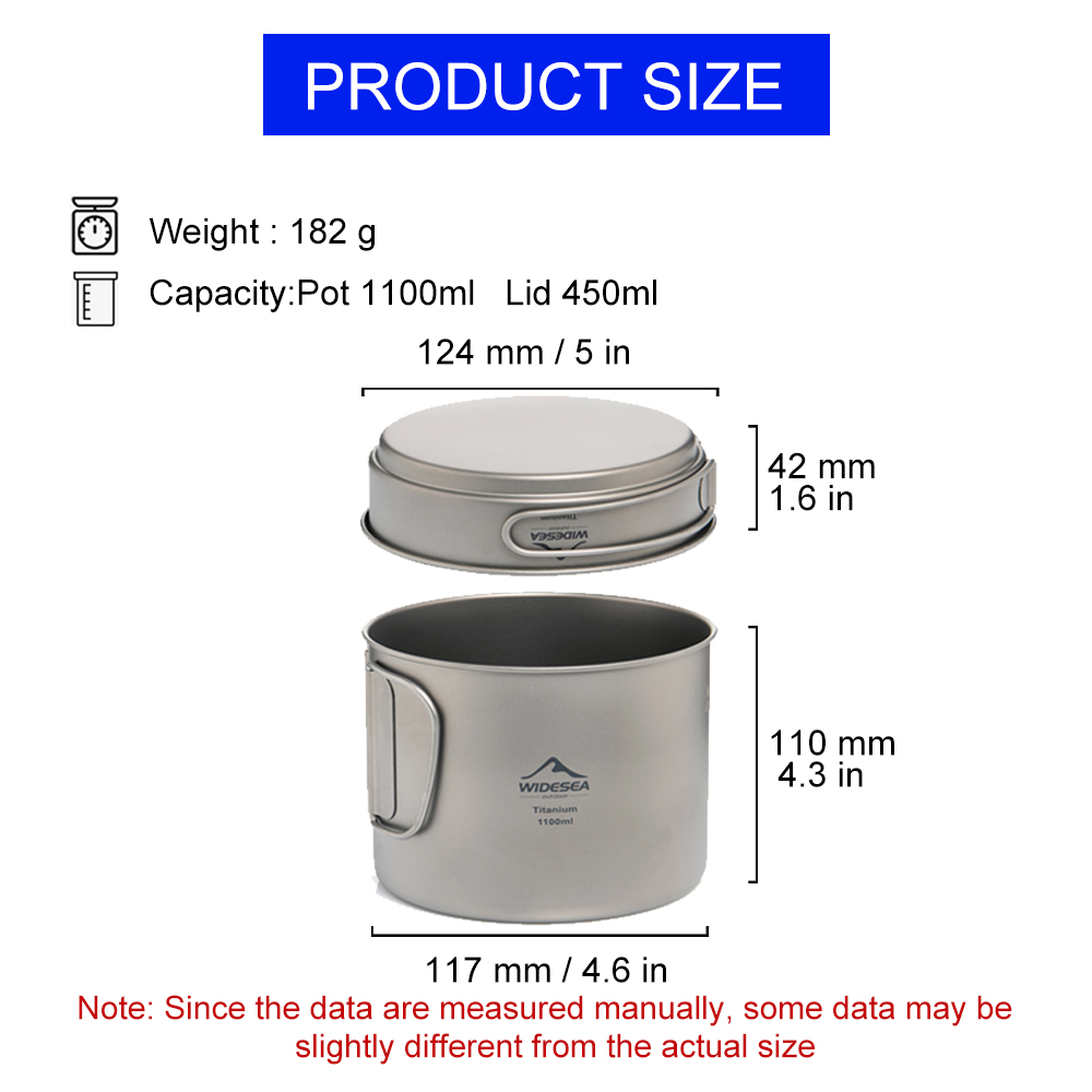 Widesea Ultralight Titanium Ca - Camping Cooking Oil recensie en prijs
