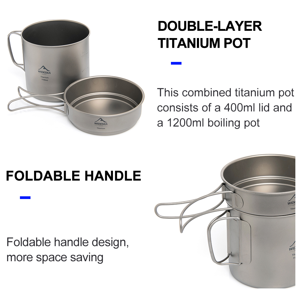 Widesea Ultralight Titanium Ca - Camping Cooking Oil recensie en prijs
