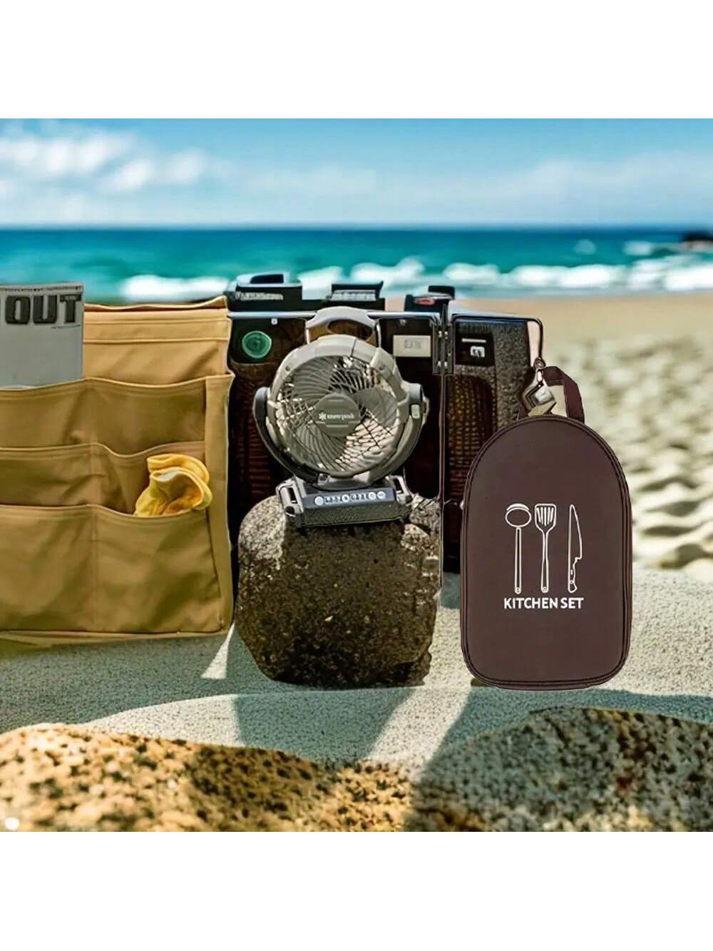 Outdoor Camping Kookgerei Opbe - Camping Cooking Utensil Organizer recensie en prijs