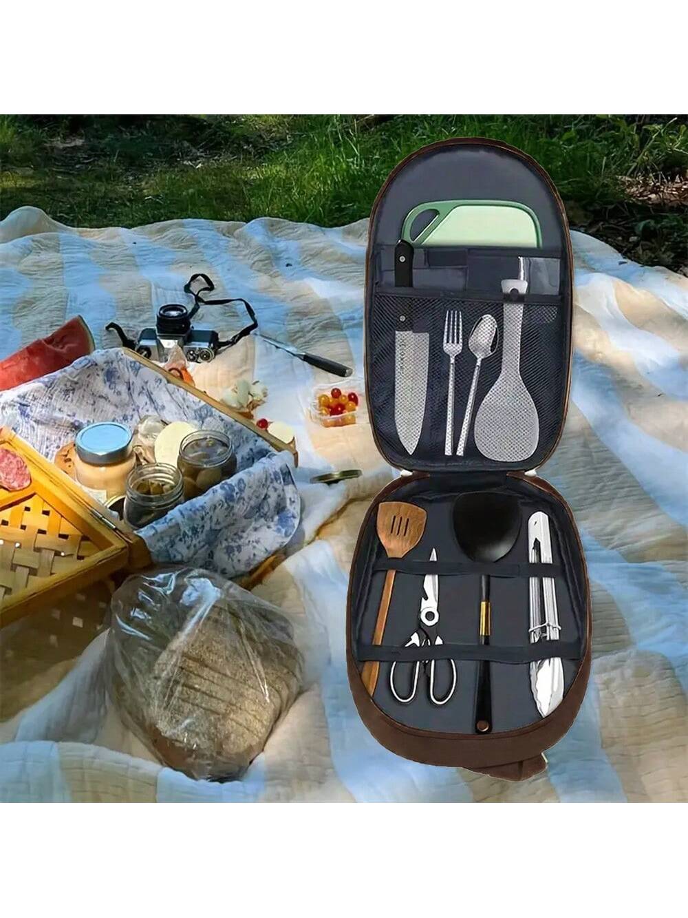 Outdoor Camping Kookgerei Opbe - Camping Cooking Utensil Organizer recensie en prijs