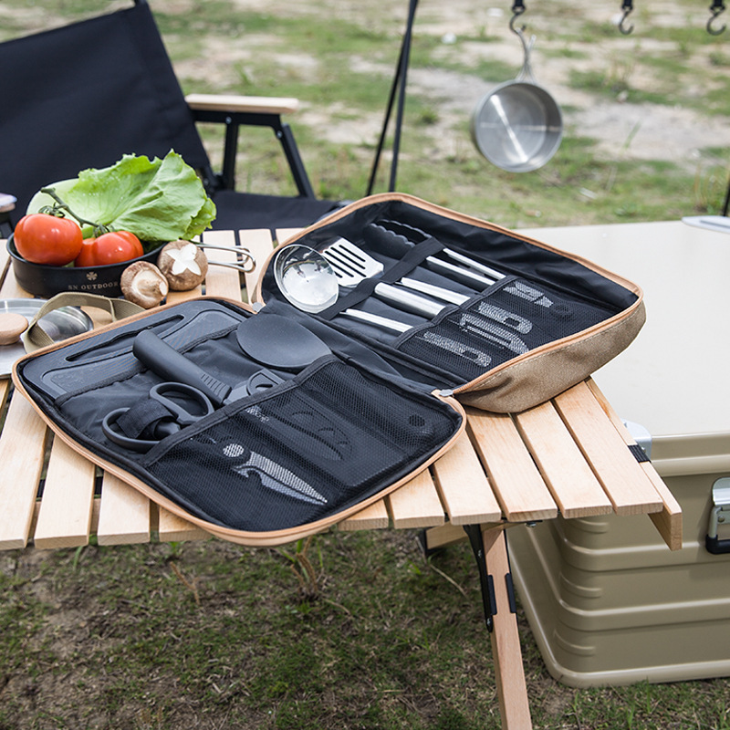 8-delige campingkeukenset met  - Camping Cooking Cylinder recensie en prijs