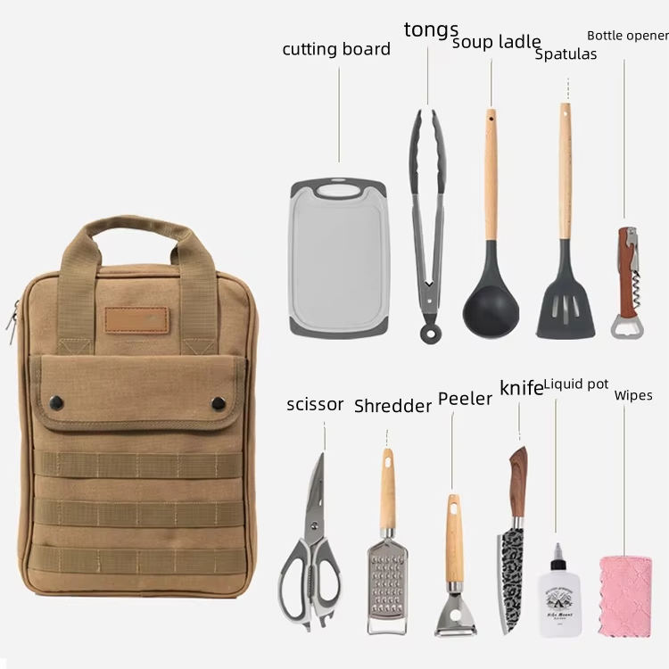 Camping kookgerei accessoires  - Camping Cooking Utensil Organizer recensie en prijs