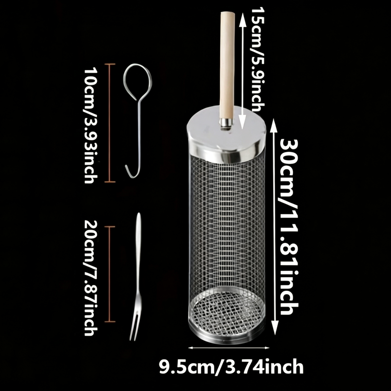 Voedselveilige roestvrijstalen - Camping Cooking Bbq recensie en prijs