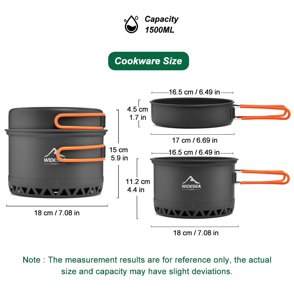 Campingservies Outdoor pannens - Camping Cooking Equipment recensie en prijs