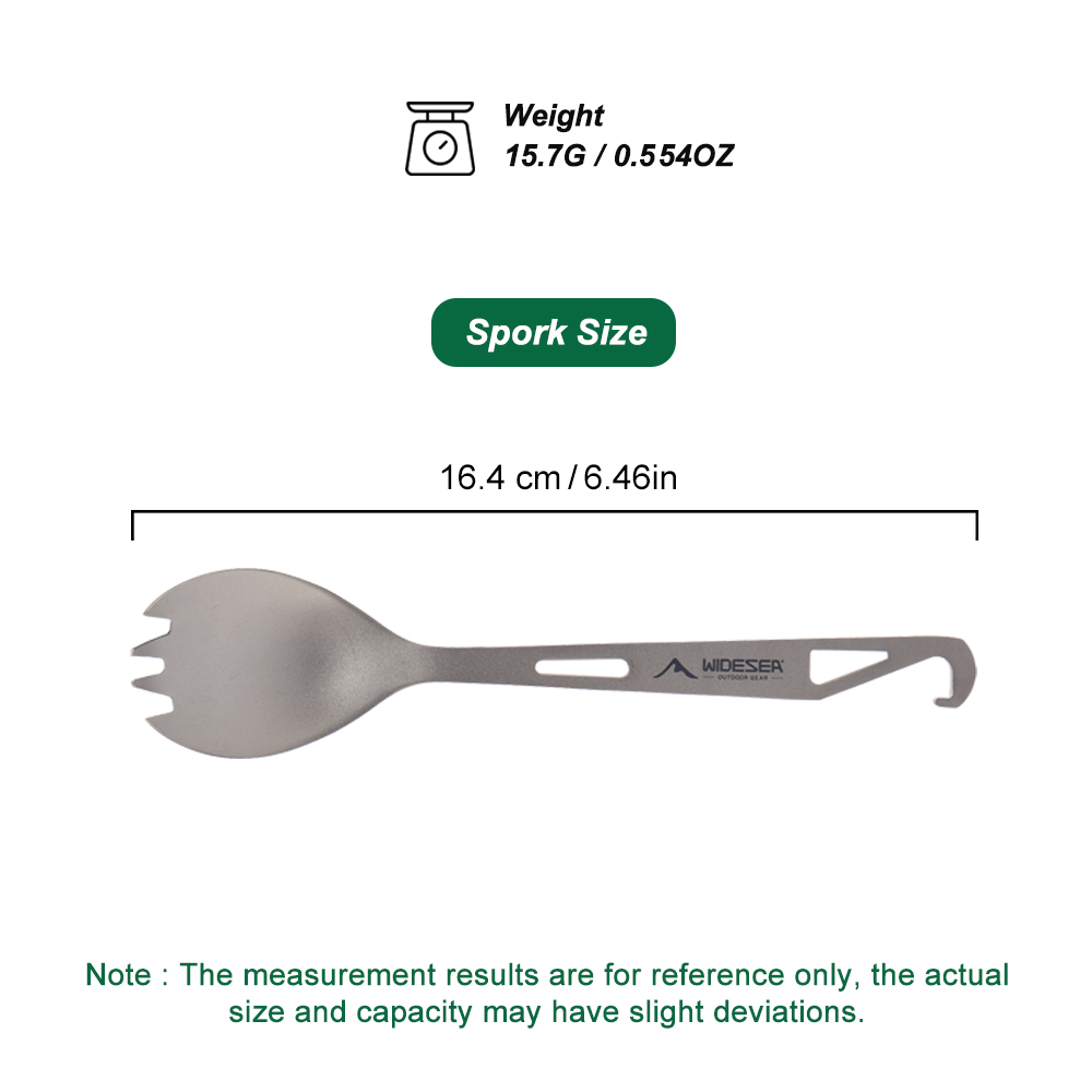 Widesea Camping Kookset Spork  - Camping Cooking Cylinder recensie en prijs