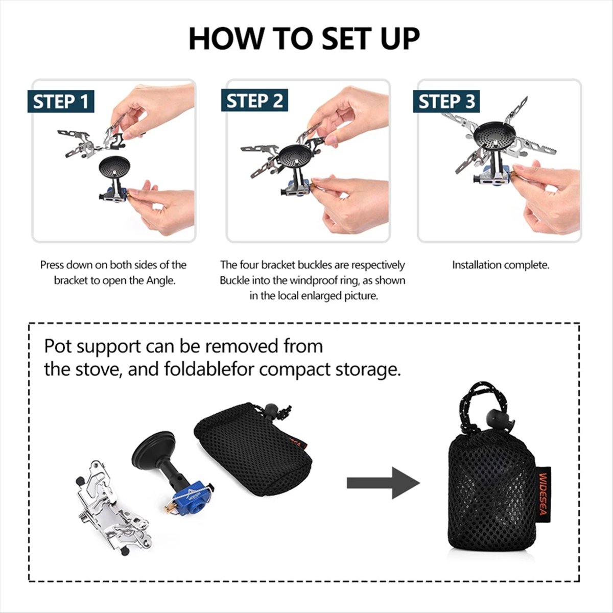 ABJV Outdoor Camping Gasbrande - Camping Cooking Equipment recensie en prijs