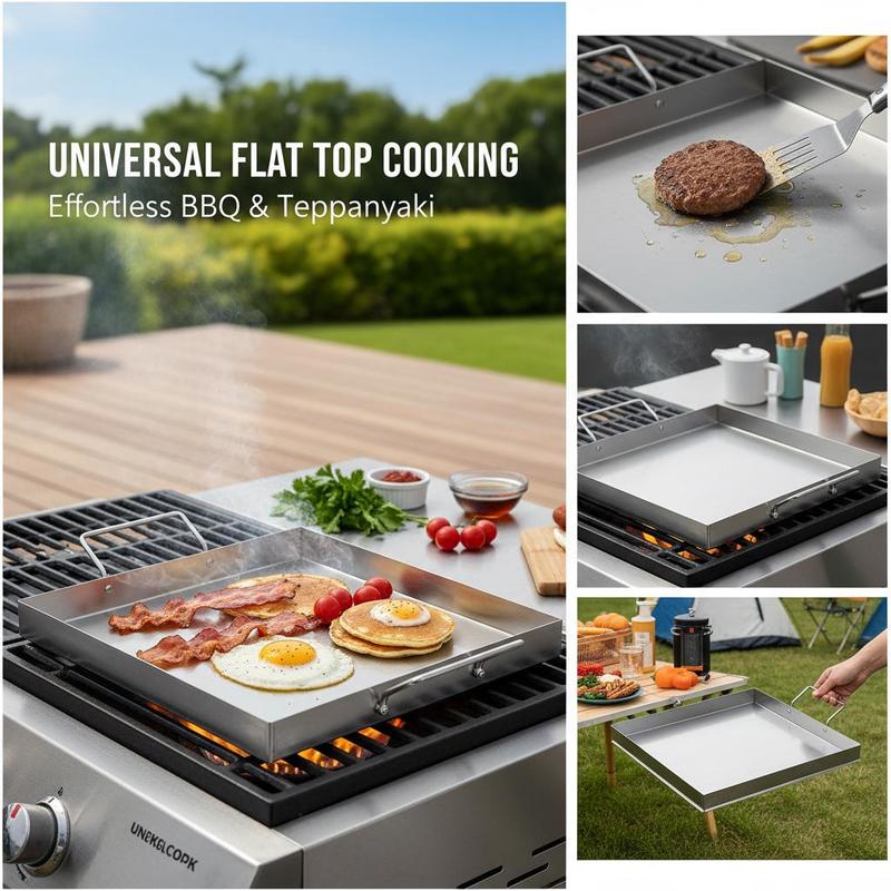 Universele platte bakplaat 18x - Camping Cooking Hot Plate recensie en prijs