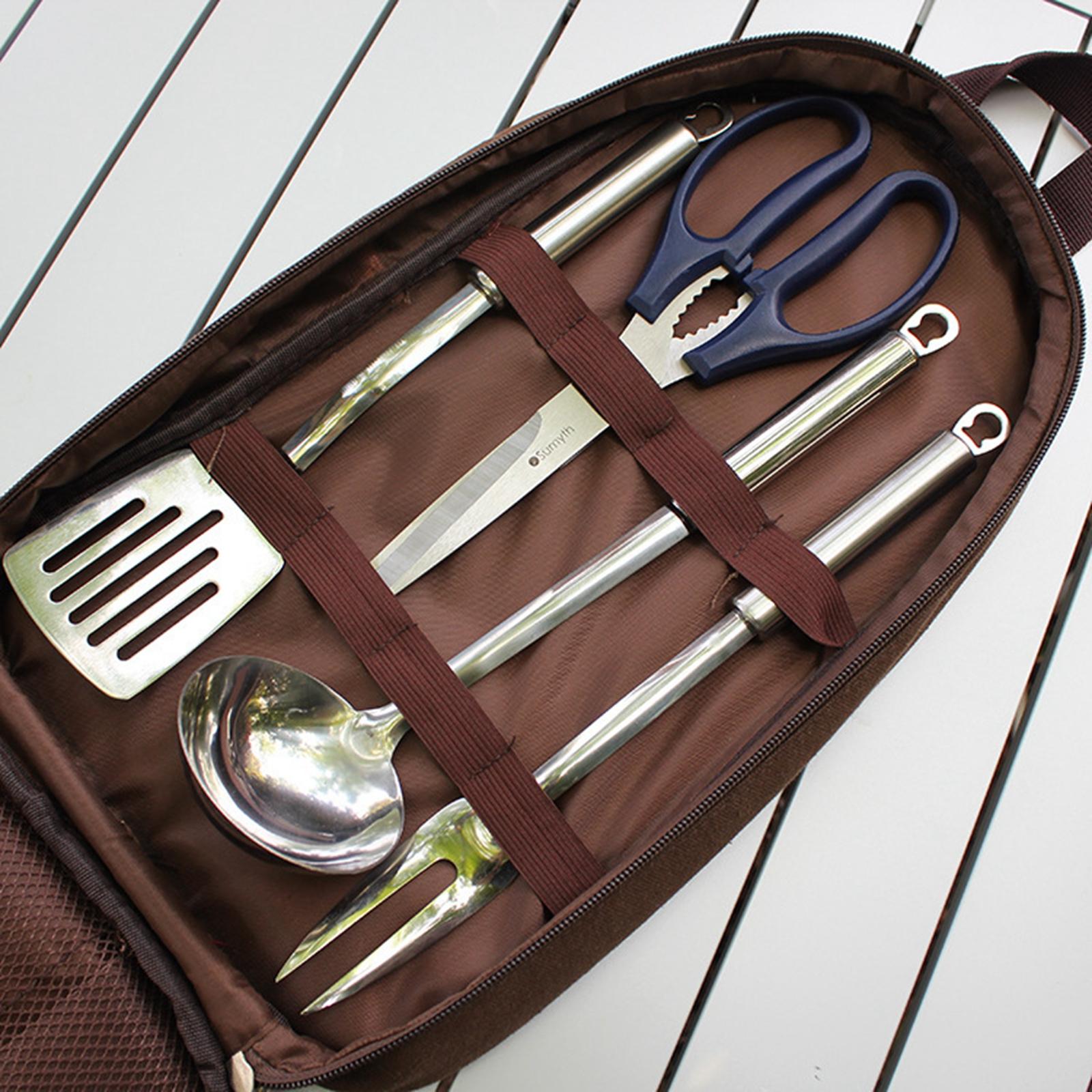 7 Stuks Camping Keuken Gebruik - Camping Cooking Utensil Organizer recensie en prijs