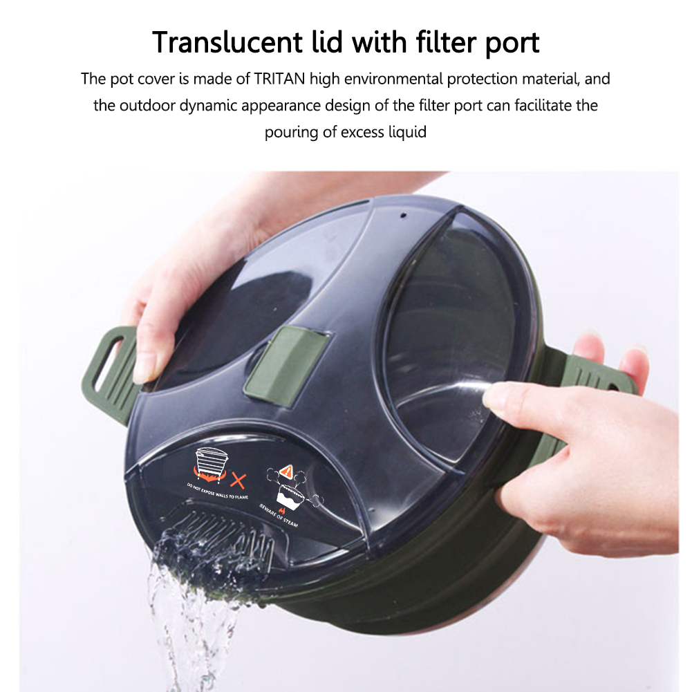 2.5l siliconen opvouwbare wate - Camping Cooking Cylinder recensie en prijs