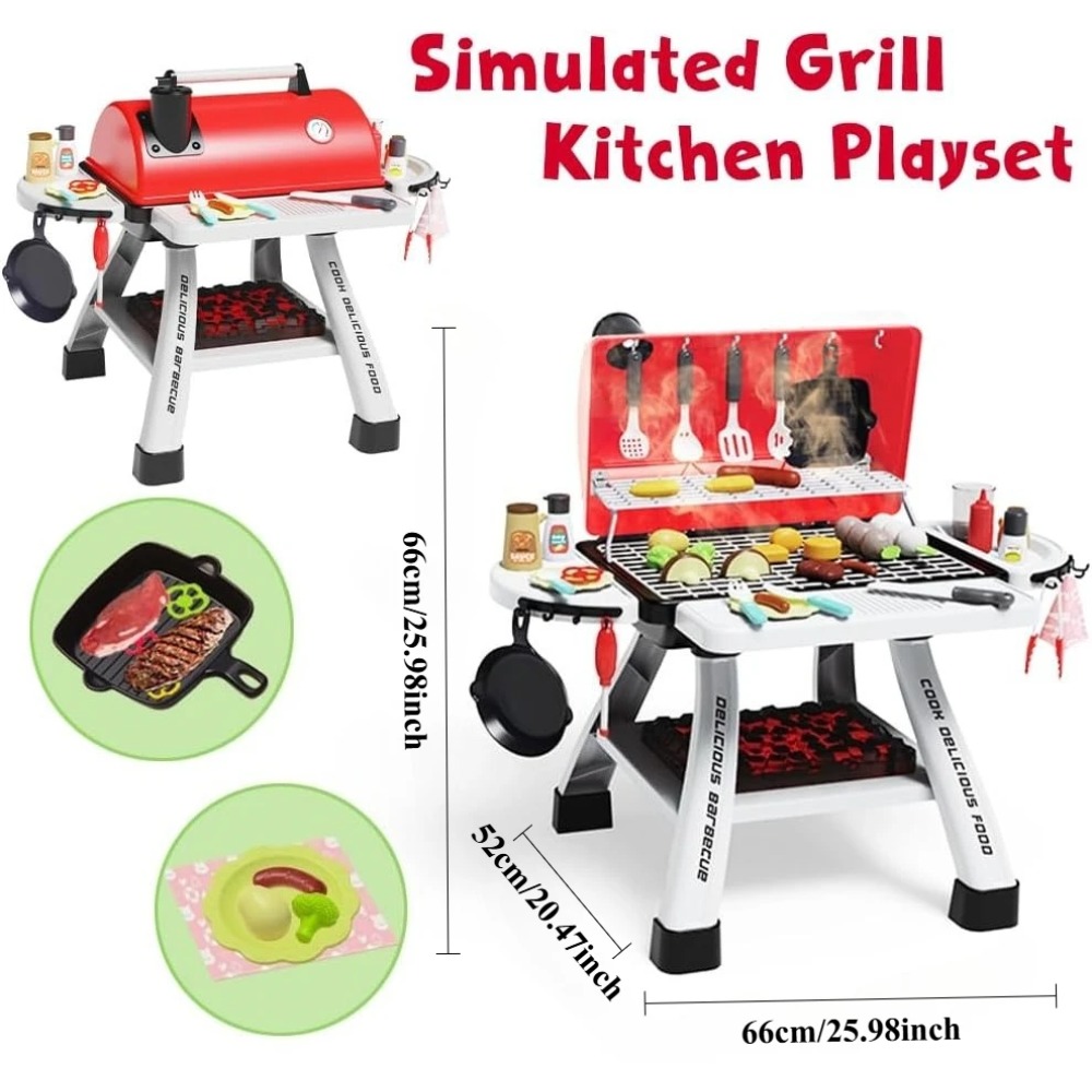 Barbecue Grill Speelgoedset Ki - Camping Cooking Gifts recensie en prijs