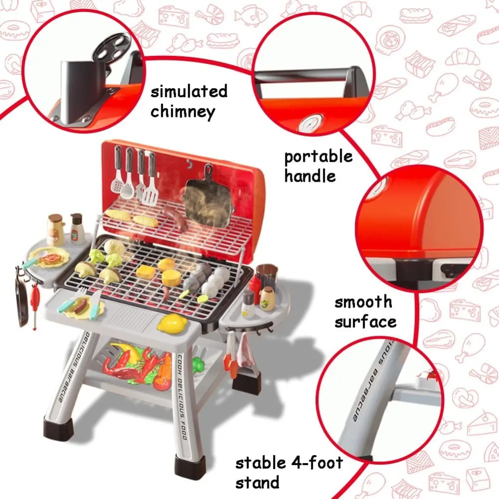 Barbecue Grill Speelgoedset Ki - Camping Cooking Gifts recensie en prijs