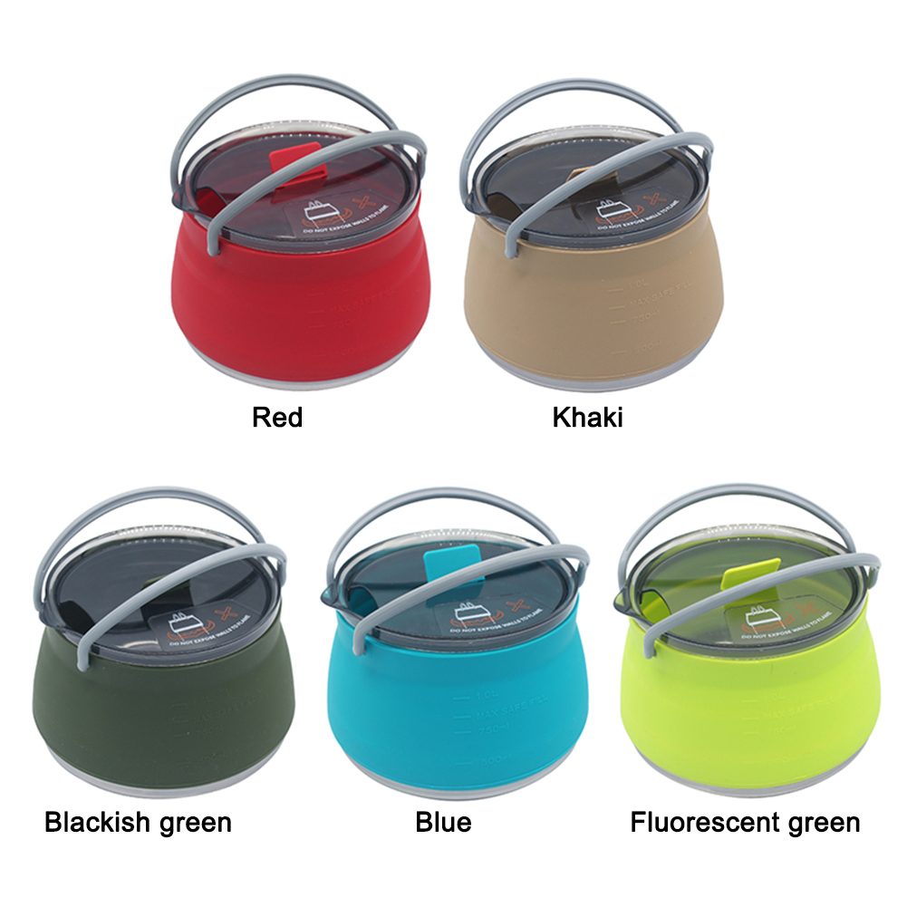 1L siliconen waterkoker voor b - Camping Cooking Gifts recensie en prijs