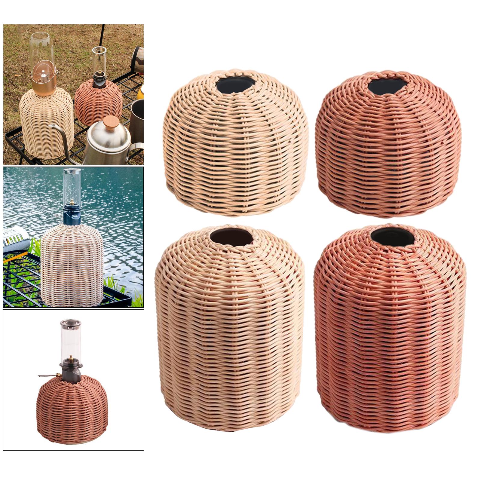 Handgemaakte geweven beschermh - Camping Cooking Cylinder recensie en prijs