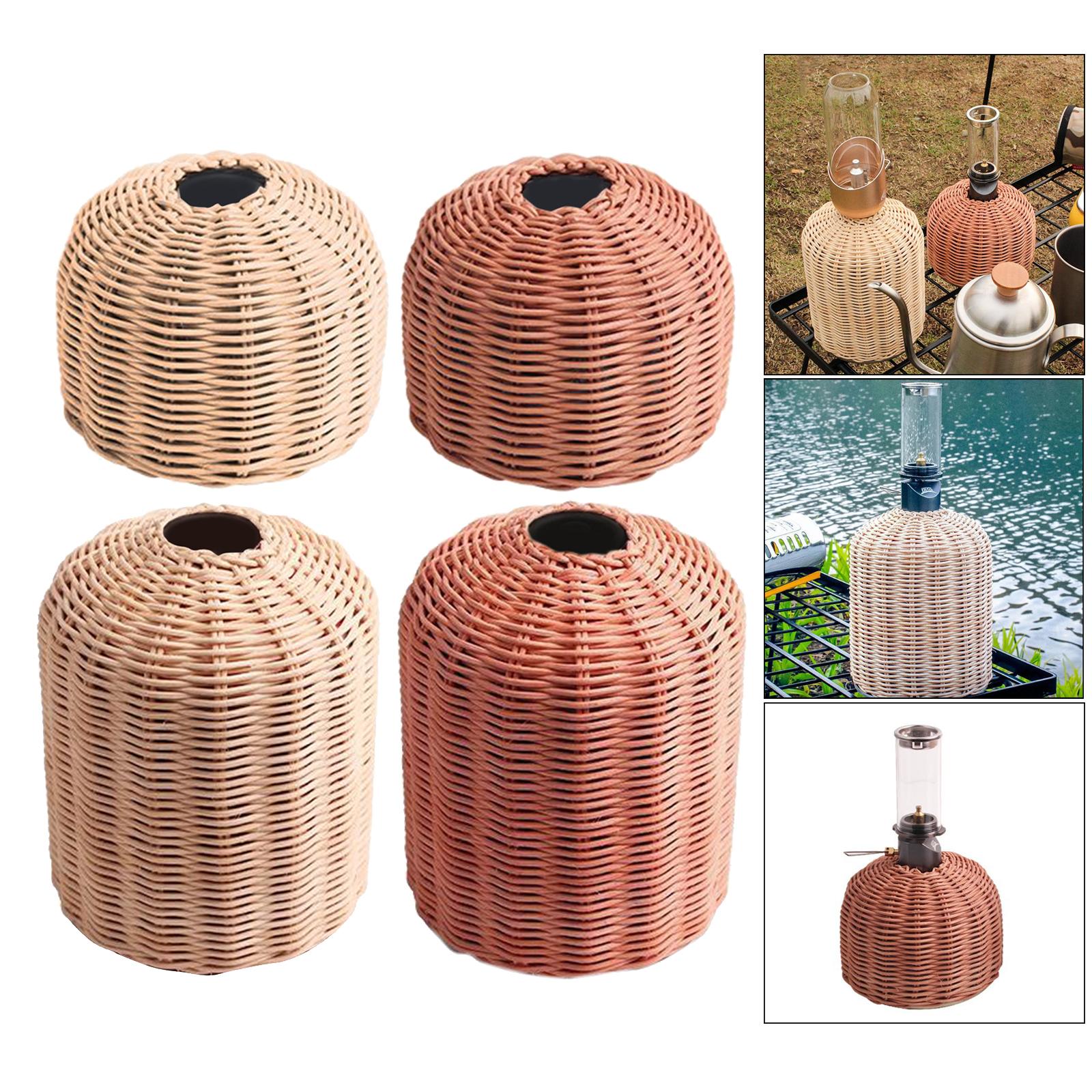 Handgemaakte geweven beschermh - Camping Cooking Cylinder recensie en prijs