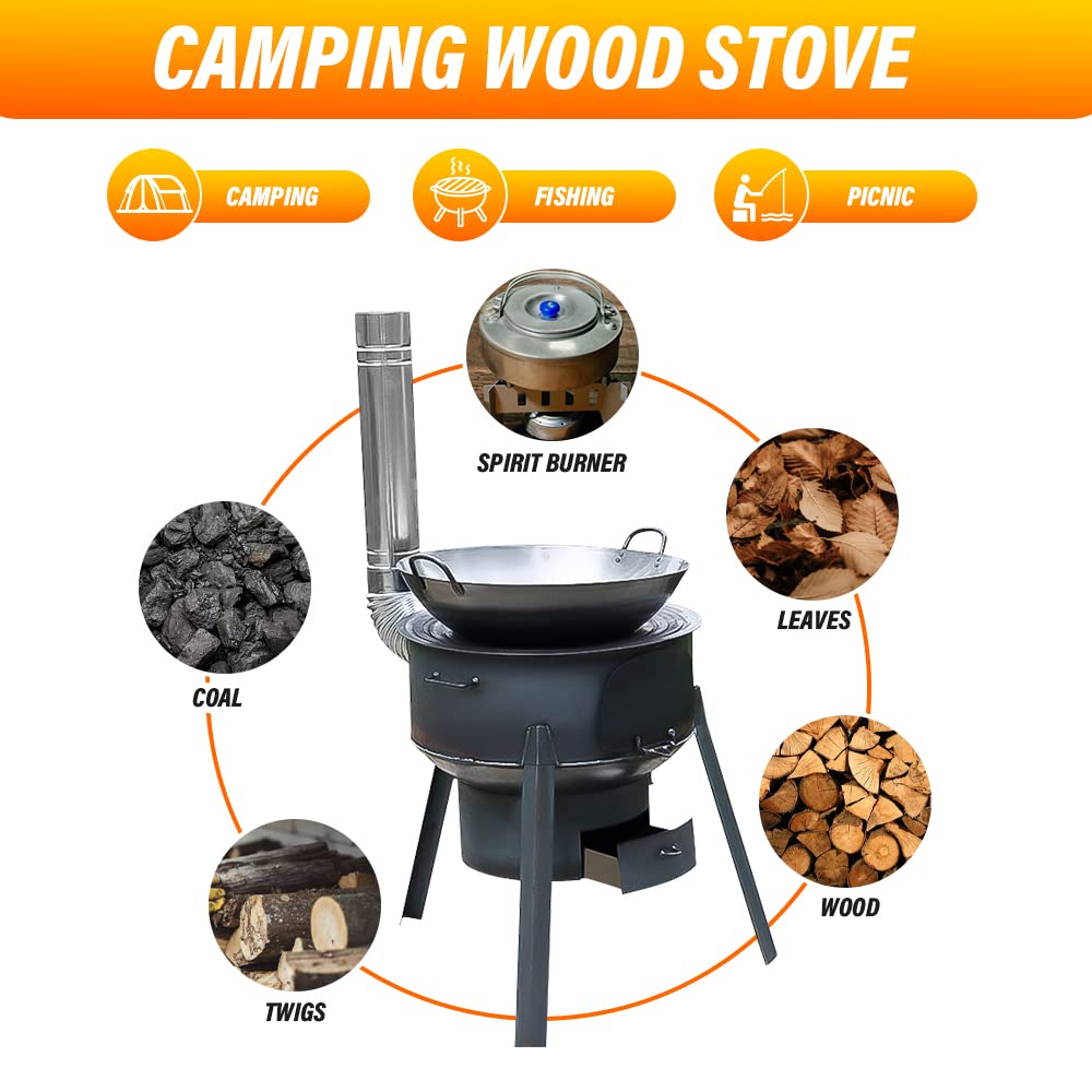 73cm Draagbare Afneembare Buit - Camping Cooking Hot Plate recensie en prijs