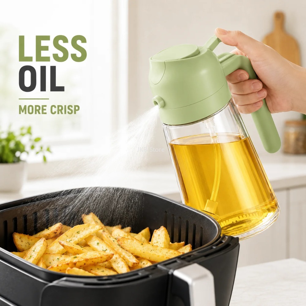 2-in-1 olijfolie spuitfles dis - Camping Cooking Oil recensie en prijs