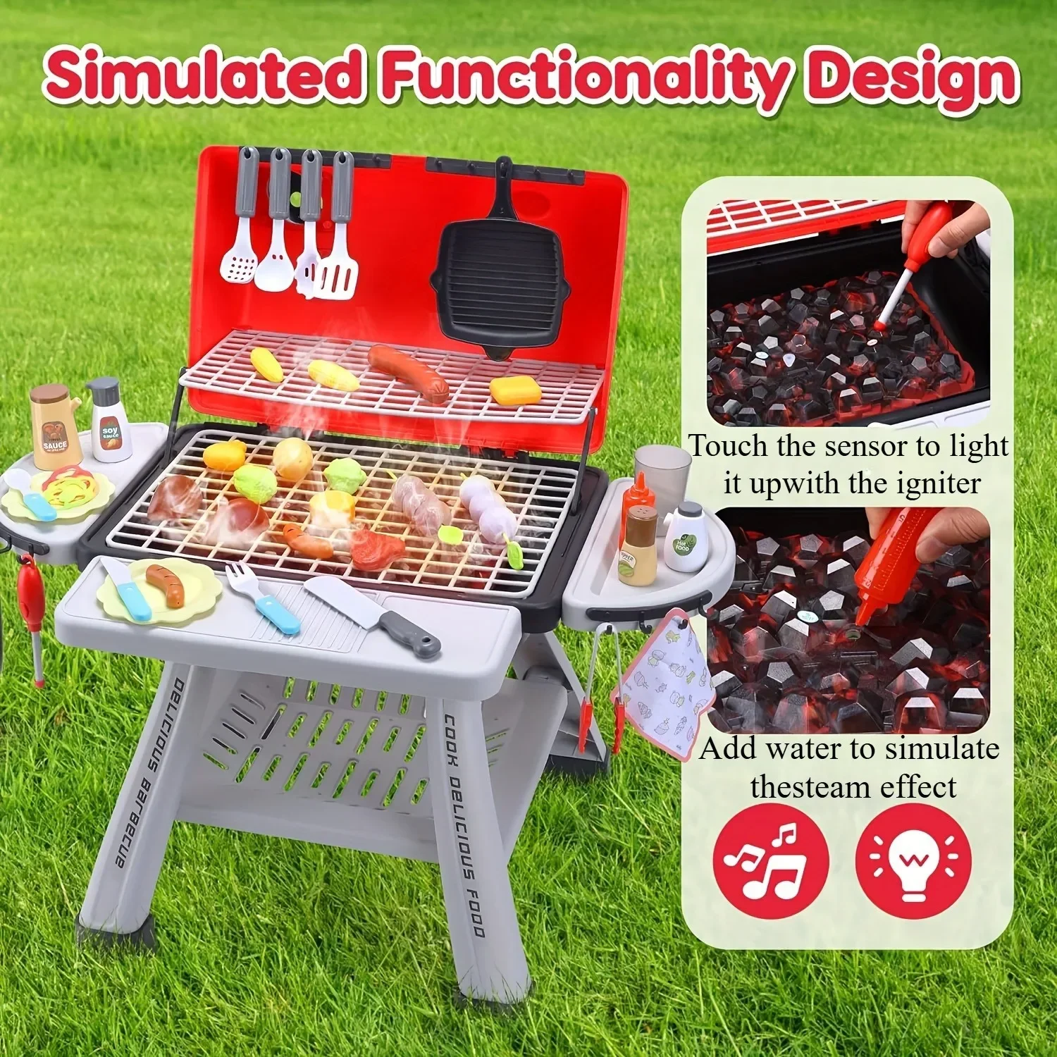 Barbecue Grill Speelgoedset Ki - Camping Cooking Gifts recensie en prijs