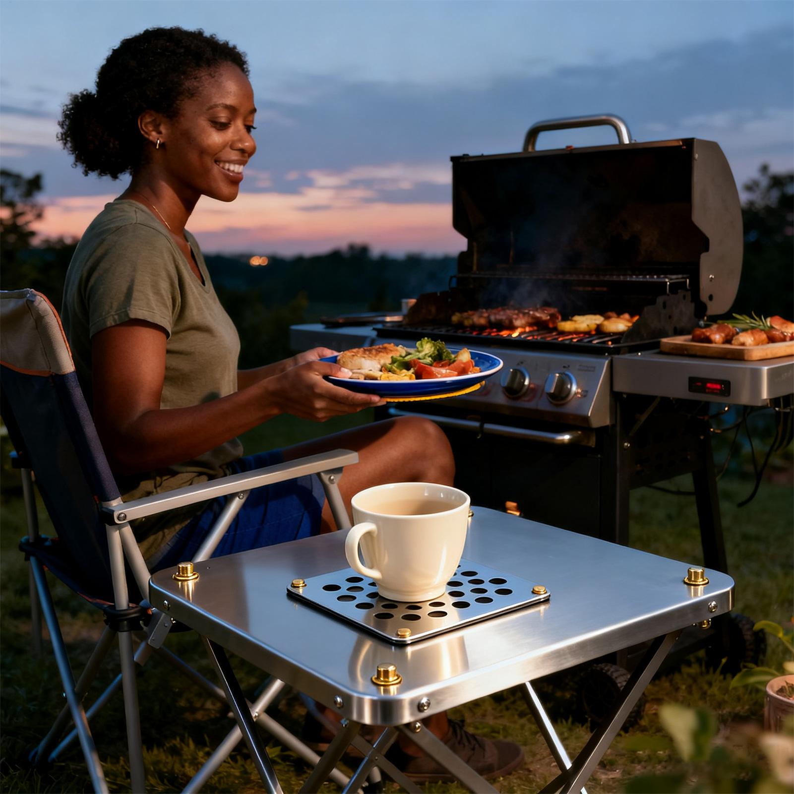 Onderzetters voor hete potten  - Camping Cooking Hot Plate recensie en prijs