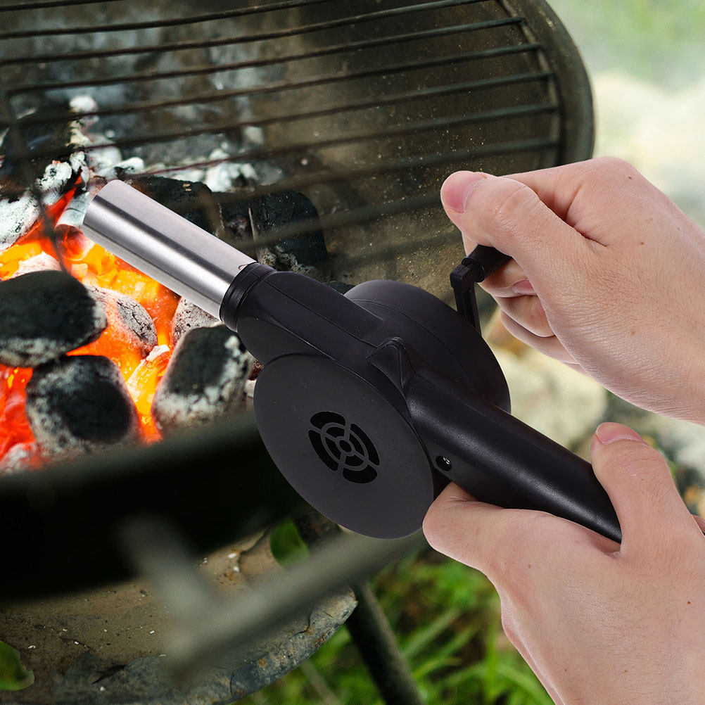 Handbediende blazer, handmatig - Campfire Cooking recensie en prijs