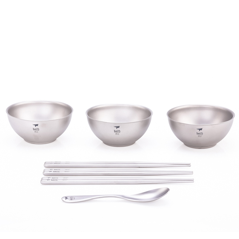 Keith kookset, titanium kom ee - Camping Cooking Gifts recensie en prijs