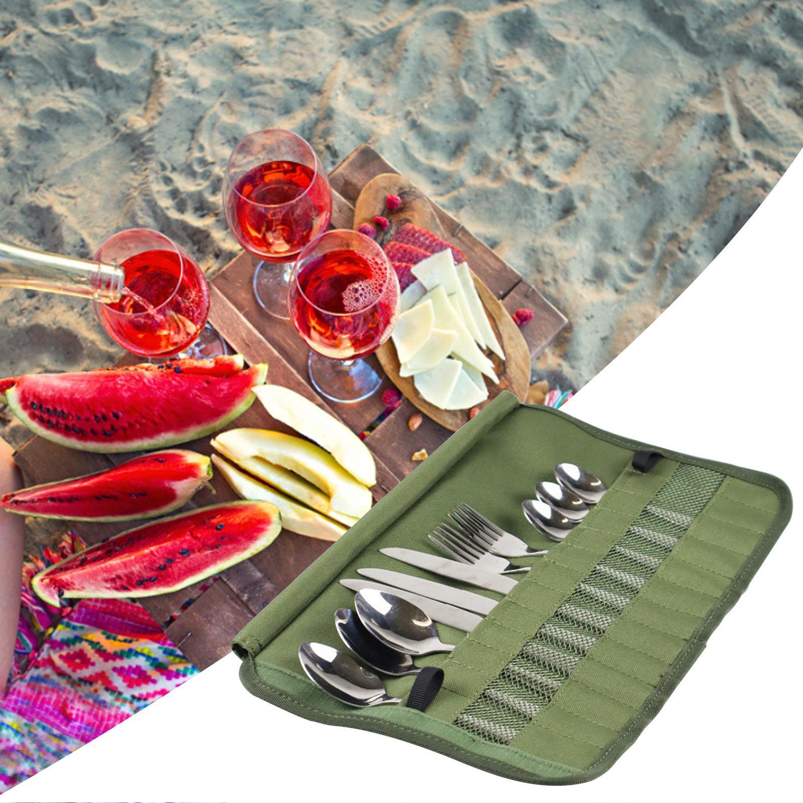 Camping Servies Roll Bag Campi - Camping Cooking Utensil Organizer recensie en prijs