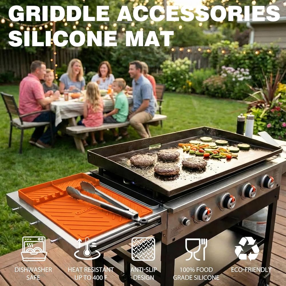 Siliconen grillmatten of acces - Camping Cooking Bbq recensie en prijs