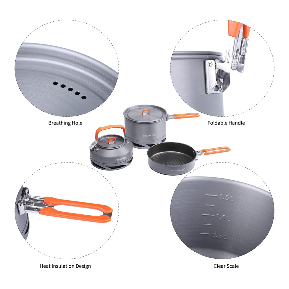 Fire Maple Camping Kookgerei G - Campfire Cooking recensie en prijs