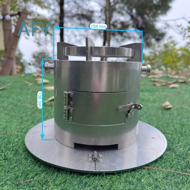 Draagbare houtgasgenerator kac - Camping Cooking Hot Plate recensie en prijs