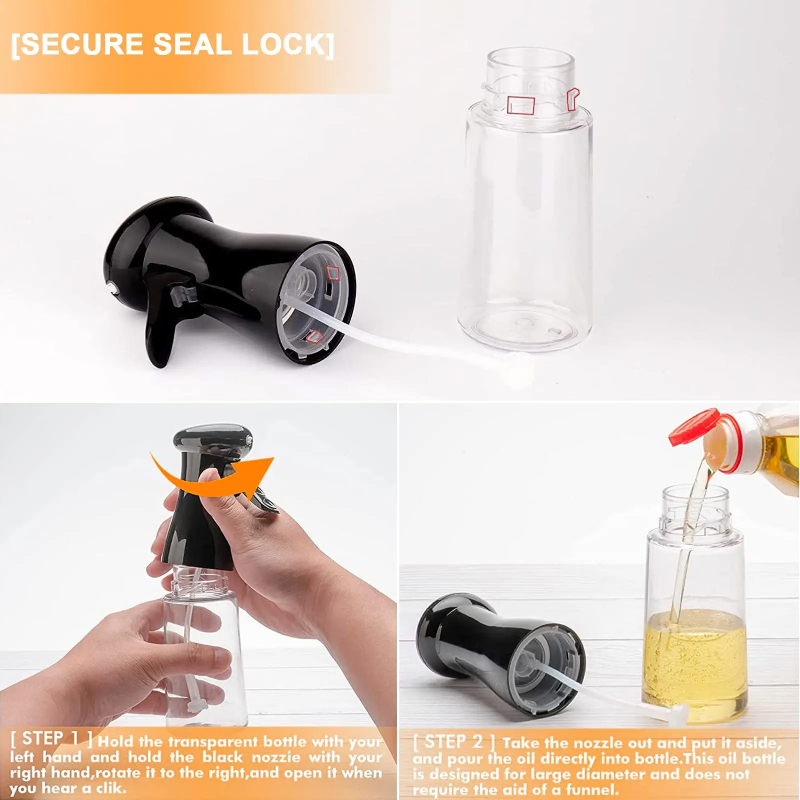 Olie Spray Fles voor Koken Keu - Camping Cooking Oil recensie en prijs
