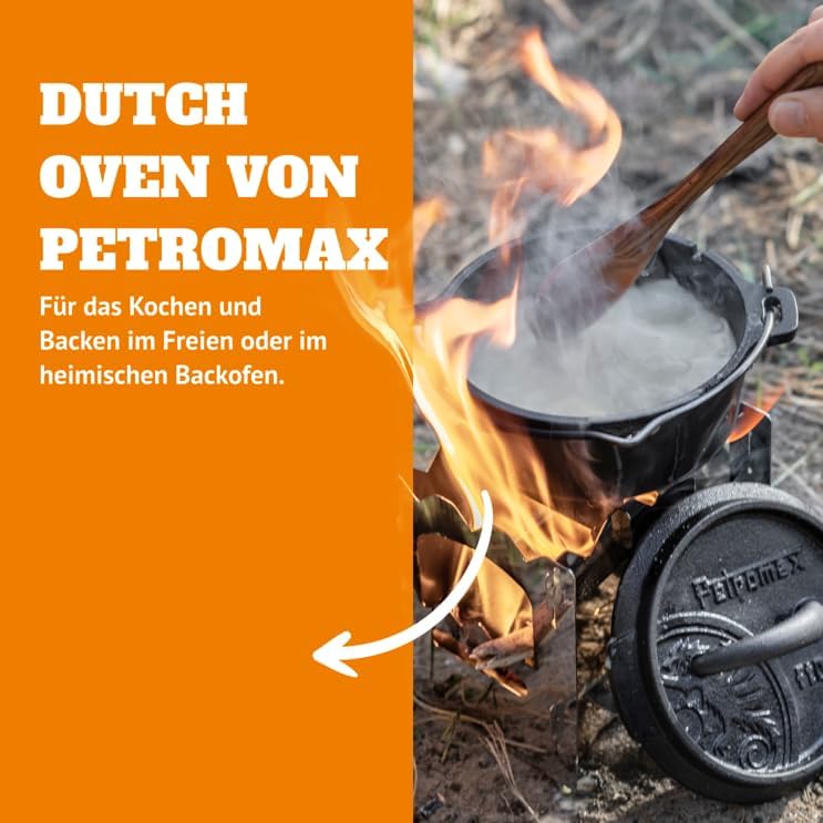 Voorgekruide gietijzeren Dutch - Campfire Cooking recensie en prijs